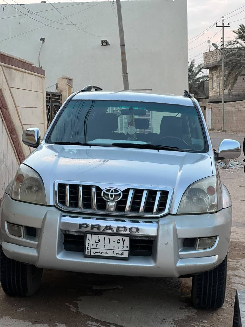 السلام عليكم برادو لبيع مديل 2008 
مكفوله من الضربه والتبديل 
تبريد 3قطع تخم تاير جديد مال تاهو
سنويه لغاية2028
السعر 135$او مراوس حسب القناعه
اتصال‏‪***********‬‏
عنوان السيارة  البصره أبي الخصيب العوجه شيخ براهيم