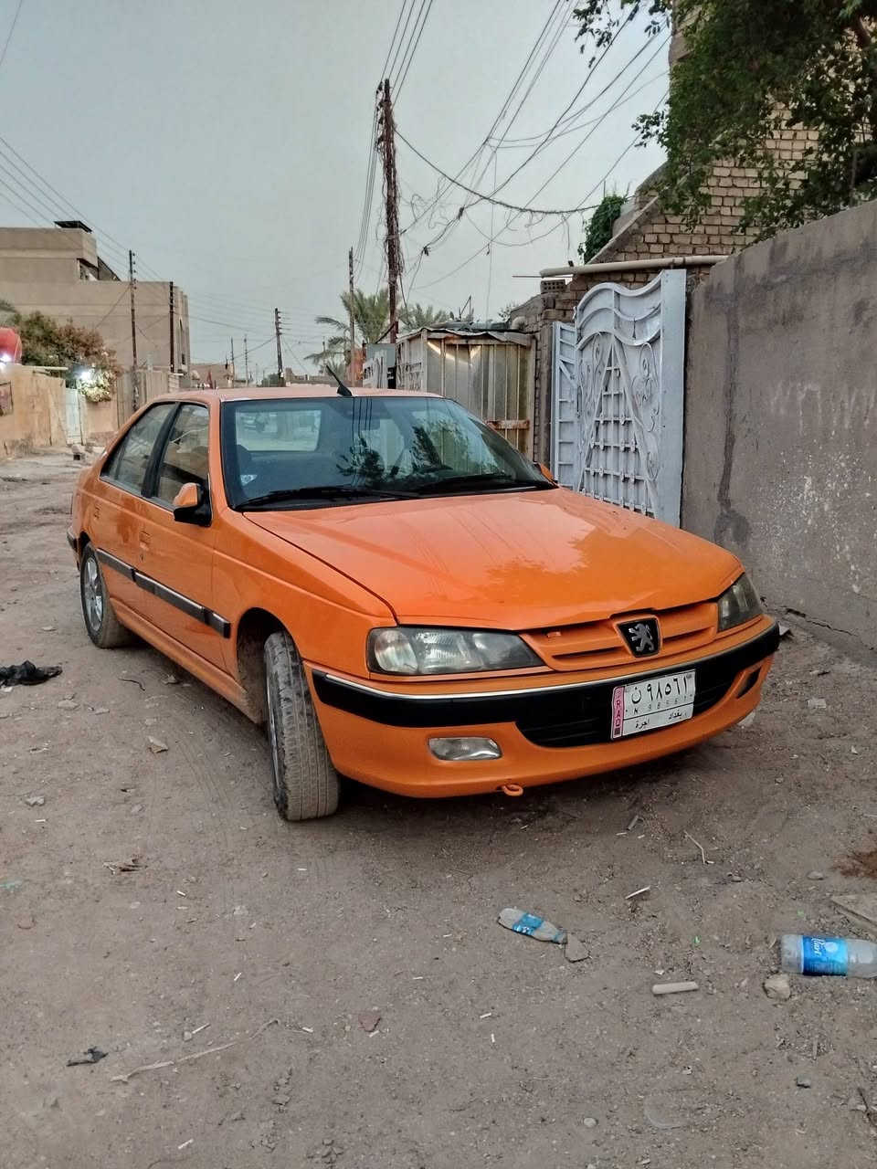 السلام عليكم 
بيجو موديل 23 
المواصفات معروفه 
بيه ضربه بالجاملق الخلفي مبدل بالشركه 
وقبق الصندوق شغل شركه 
السعر 65$ الماعاجبه السعر خل يعبر المنشور 
***********
