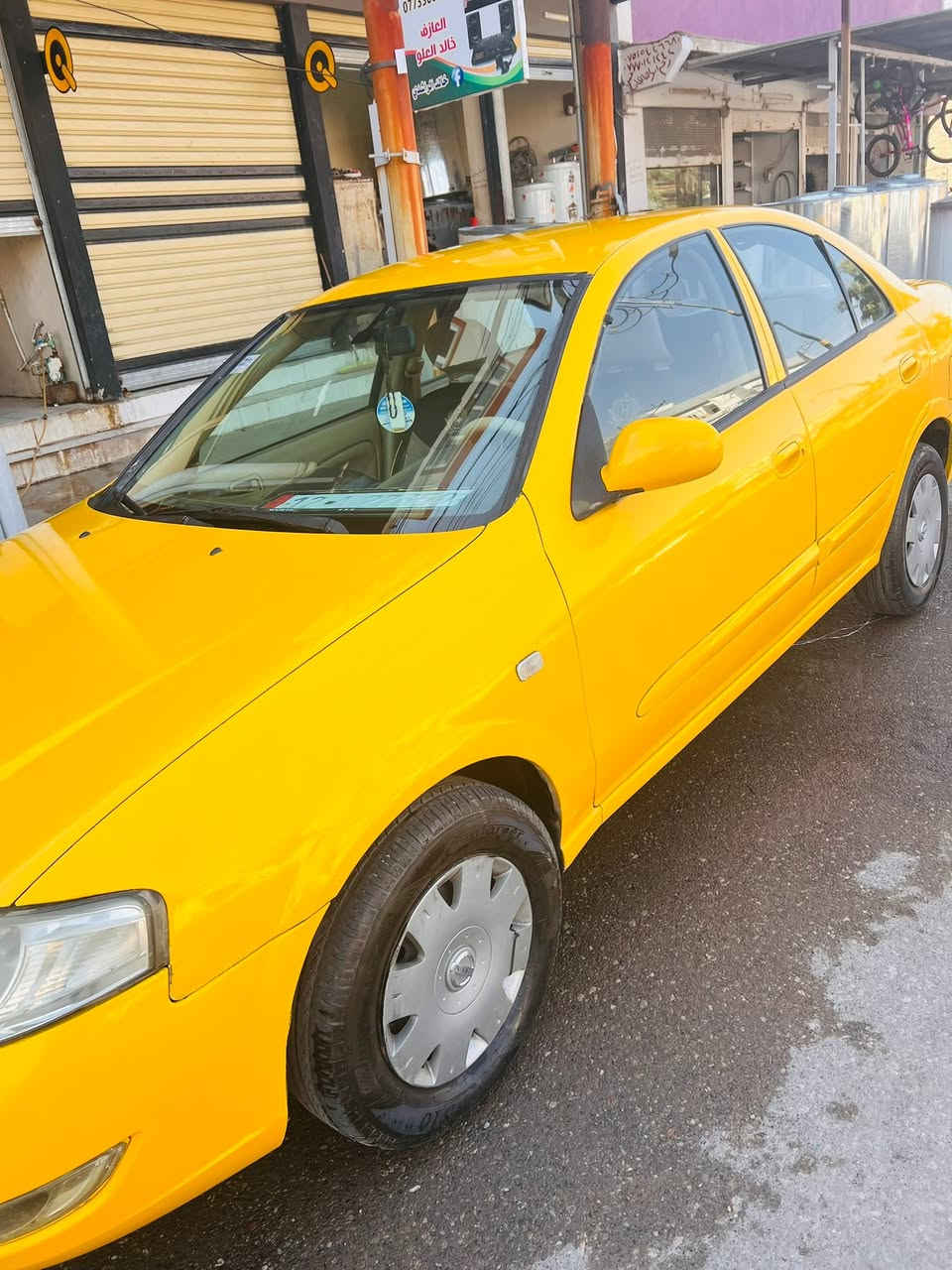 سياره نيسان سني موديل 2008 السعر 65 وبيها مجال العنون الرشيديه الرقم ( ***********
