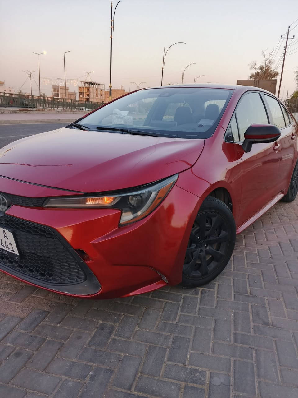 السلام عليكم كورولا موديل 2020
سيارة نظيفة ومابيها اي نقص مواصفات Le 
مواصفات/ شاشة وكامرة ورادار وتحديد مسار تحكم ستيرن مثبت سرعة شاشة اعطال لايتات LED
رقم كربلاء باسمي تحويل مباشر 
سيارة بجم كبس بدون ايرباك صور الحادث مرفقة 
بيه 4 قطع صبغ مكانه كربلاء 
السعر 123وبيه مجال للشراي 
متواجد خاص 
***********

