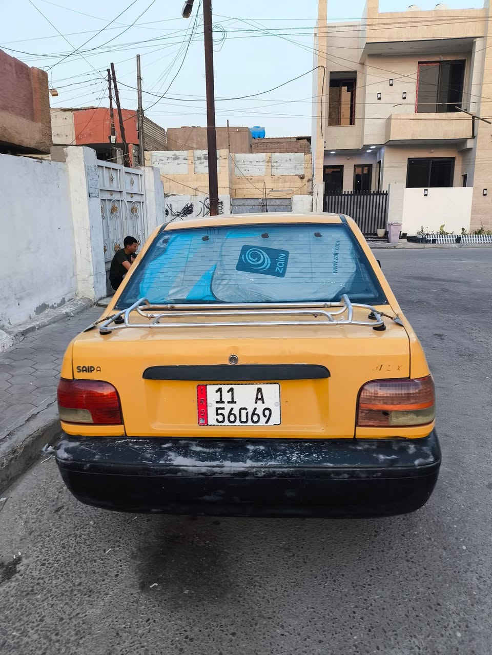 سايبه موديل 2014 
بغداد قضاء المدائن رقم بغداد انكليزي
كير ومكينه خير من الله 
شرط تحويل ثاني يوم 
السعر 30 وبيهة مجال 
 واتساب ***********
