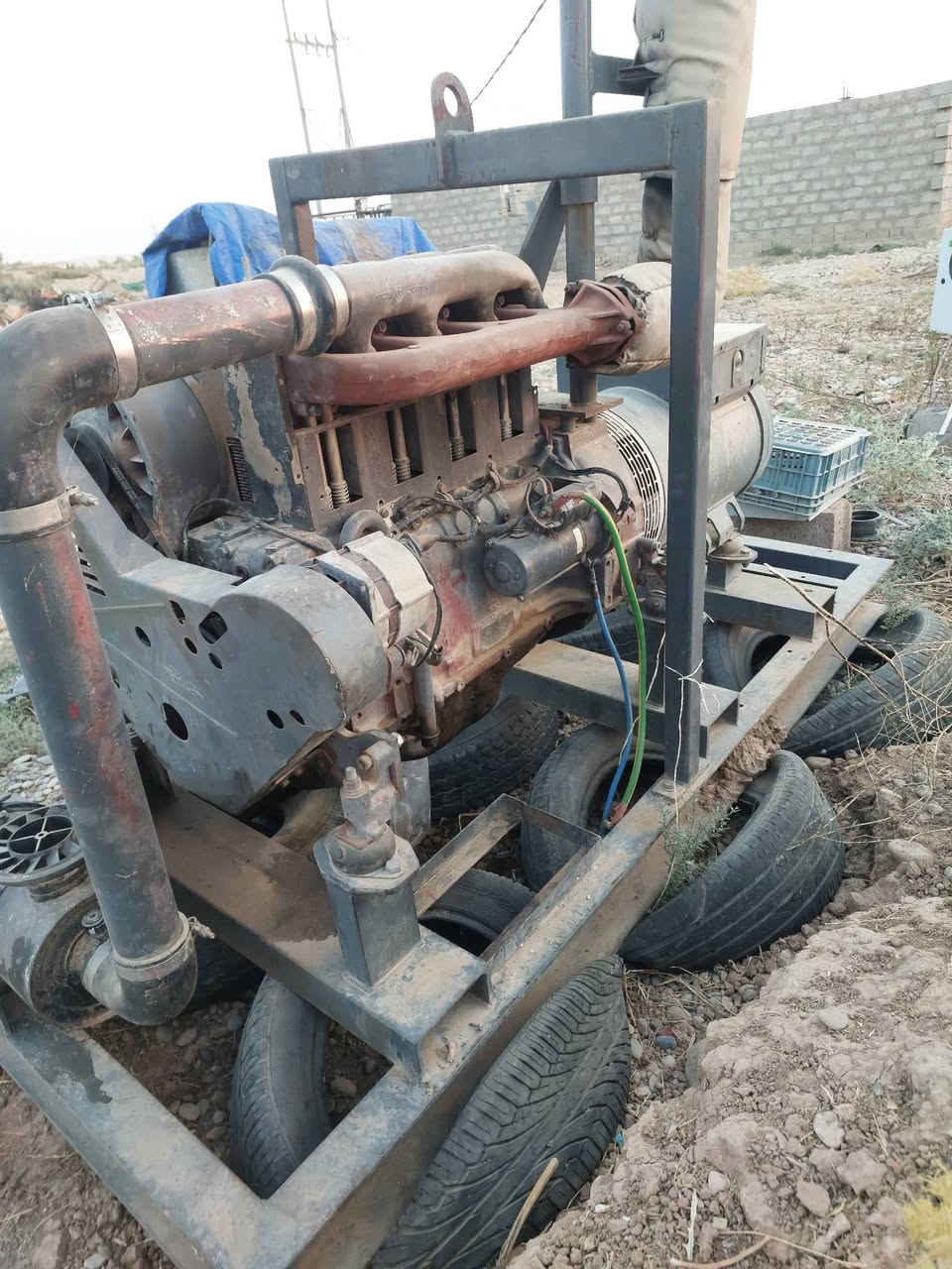 دويز 4 بستم 912 قلم حلواني لا صرف لا بخار رأس توليد 60 kv إيطالي طبك ابلاد العنوان ديالى خانقين للاستفسار الاتصال على *********** غير متواجد على الفيس .
