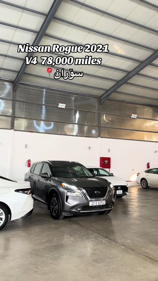 *********** ☎️ Nissan Rogue 2021  176,000 miles. SV AWD 4 سلندر 5 کامێرا پانۆڕاما  کوشن کارەبای دعامی بۆ دعامی بەشەرت پەردە و کوشن جلد. شوێن سۆران 📍پیشانگای کوردستان.

نص مكتوب في الصور:
- Nissan Rogue 2021 V4 78,000 miles سوران
