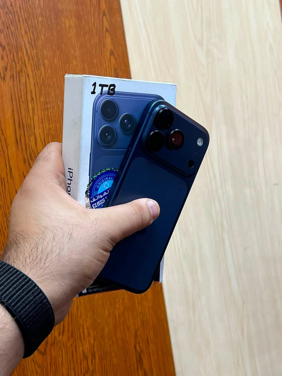 📱iPhone 17 Pro  blue
ايفون 17 ( برو فقط )نيلي

ذاكره 1TB  تيرا🥇✔️

بطاريه 100‎%‎

نضافته 100/100 بوضع الوكاله كامل ملحقات الاصليه

جهاز esim

السعر خاص ما اذكره ب تعليق اتصل وبيك خير وتدلل

يرهم مراوس ويا 16 برو ماكس -15 برو ماكس فقط

موصل / حي السكر 

توصيل ماعندي

***********
