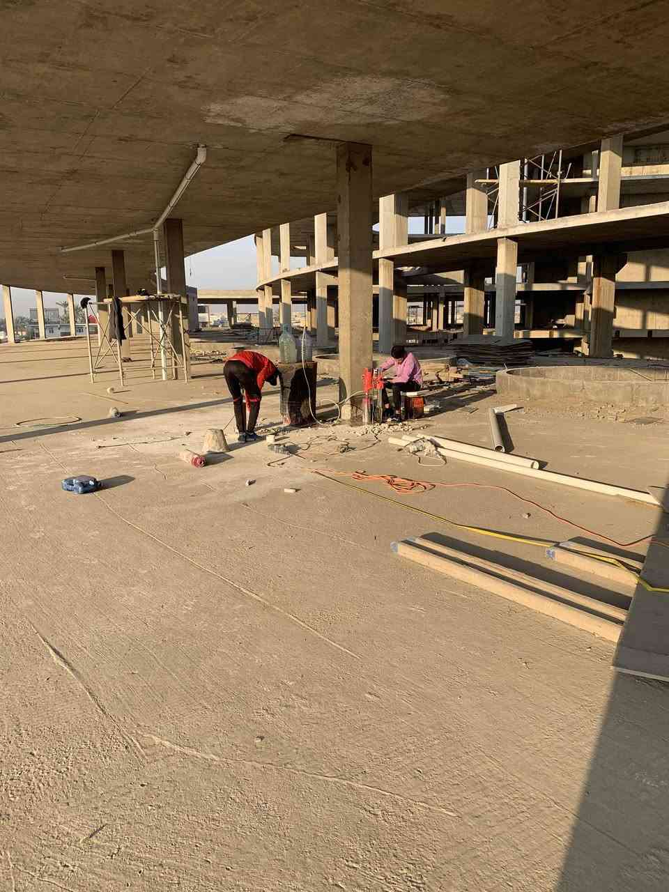 التأسيس الصحيح يسهل لك اثناء التشطيبات ***********

