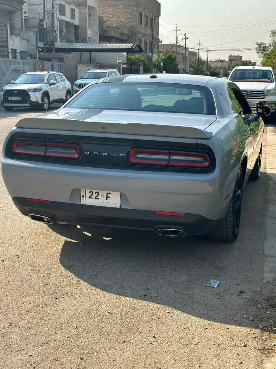 جالنجر GT فتحة سموك ☠️ 🩶
المواصفات

-موديل 2021 GT فتحة

-الممشى : 37,000 ميل / 59,000 كيلو

-ويل 20 

-رقم اربيل وبأسم صاحب السيارة

-الحادث سرقة وموضح بالصور

-السعر : 19,000$ واكو مجال تفاوض للشراي

ملاحظة‼️
السيارة بيها حالوب بس ما مبين وما مأثر على شكل السيارة

رقم صاحب السيارة ***********

