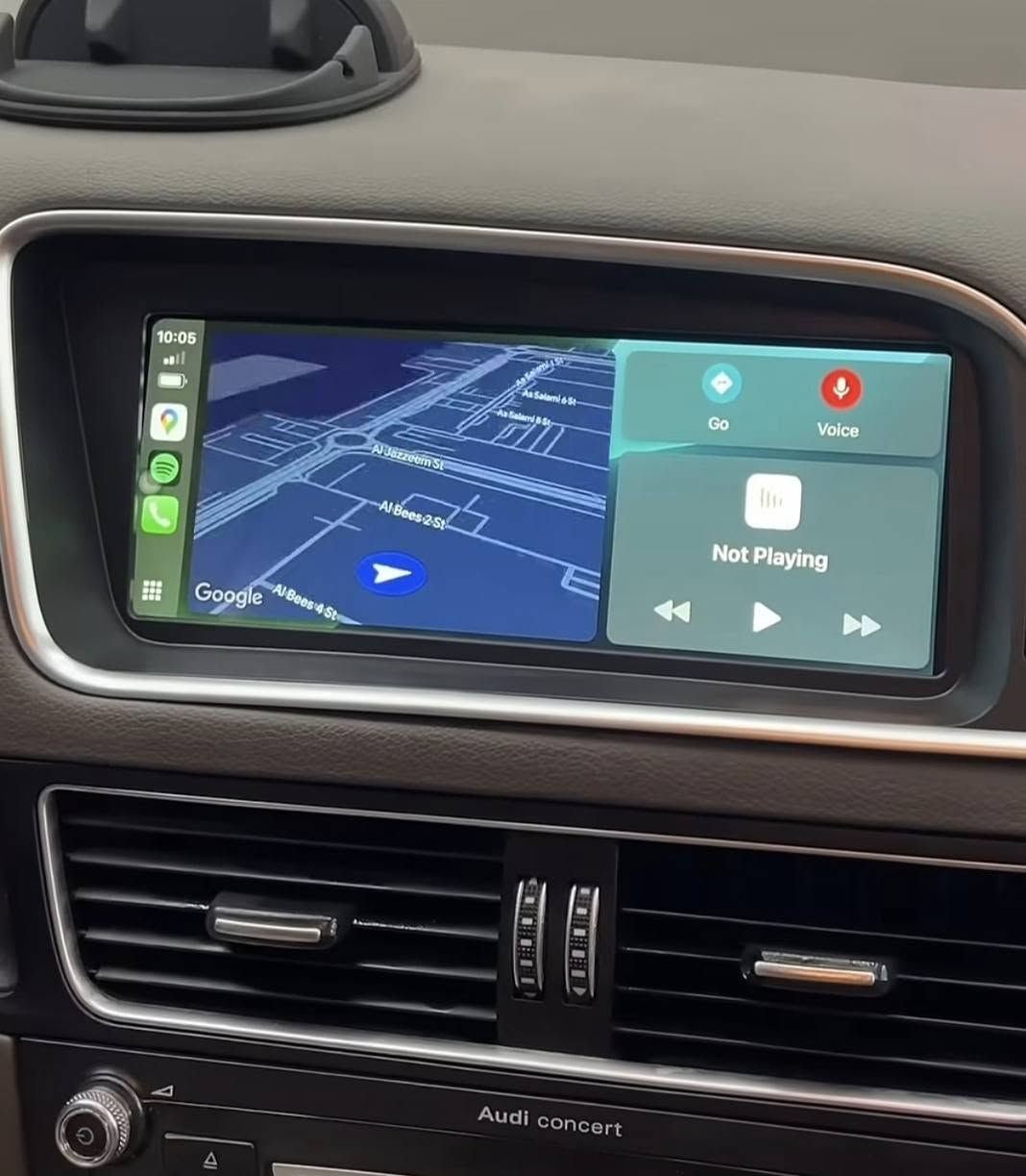 أودي Q5 ٢٠٠٩–٢٠١٧ • شاشة ٨.٩ إنچ • CarPlay لاسلكي