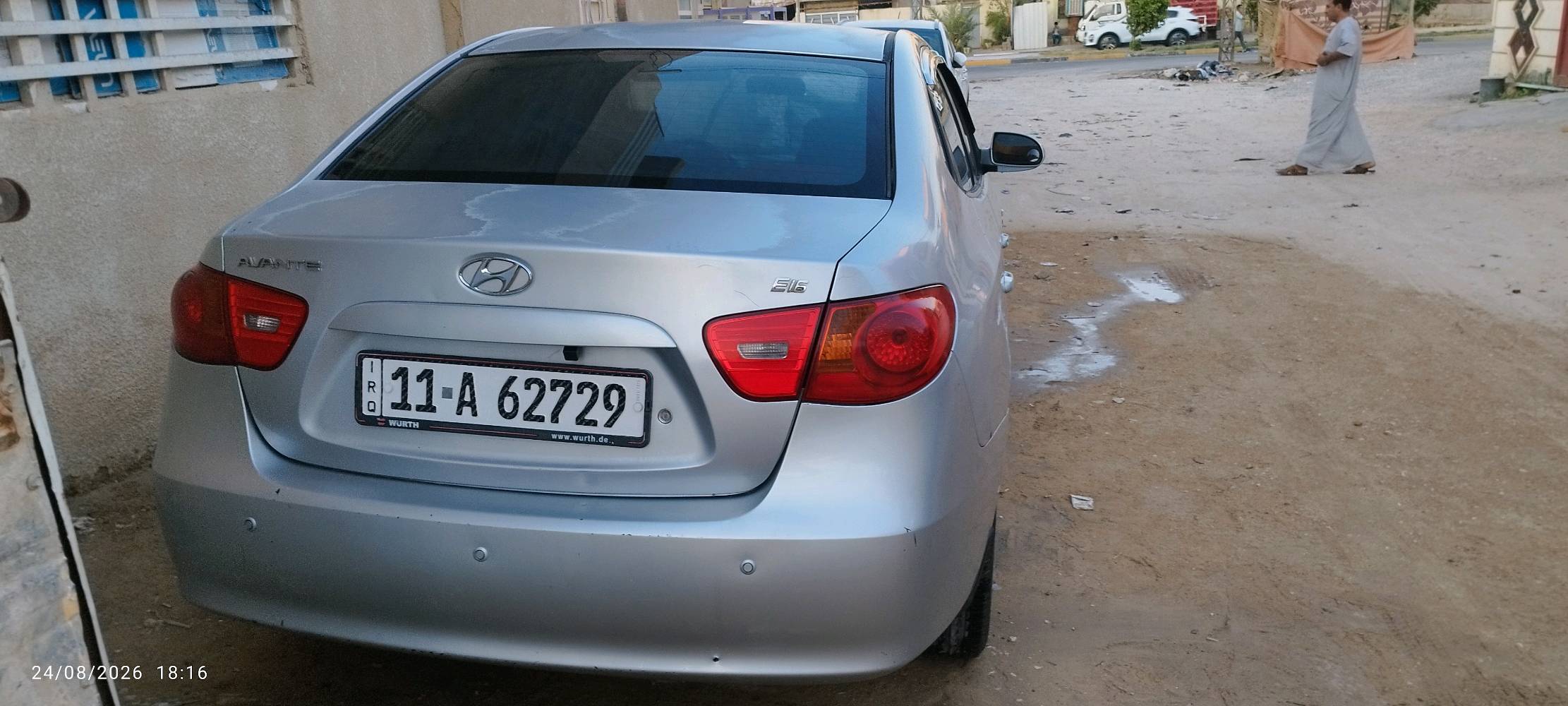 هونداي افانتي موديل 2008 خليجي مكينة 1600 لا تنقيص ولا تبخير مكينة وكير وتبريد مكفولات سيارة بلادية فقط بنيد مصبوغ للاستفسار الاتصال ***********