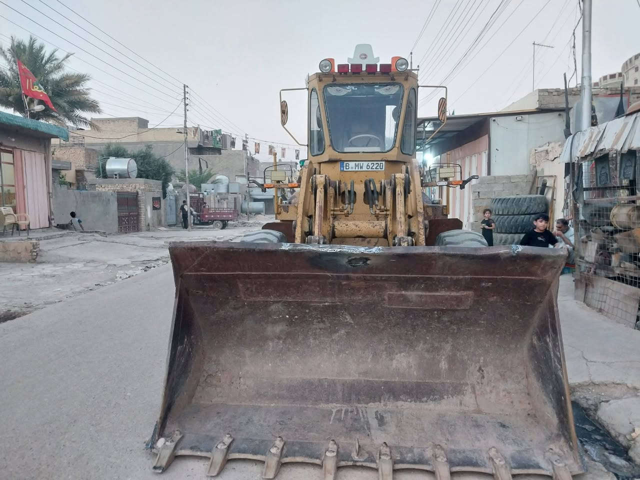 شفل اللبيع كاوسكي موديل ٨٤ رقم بغداد اصفر *********** ***********
