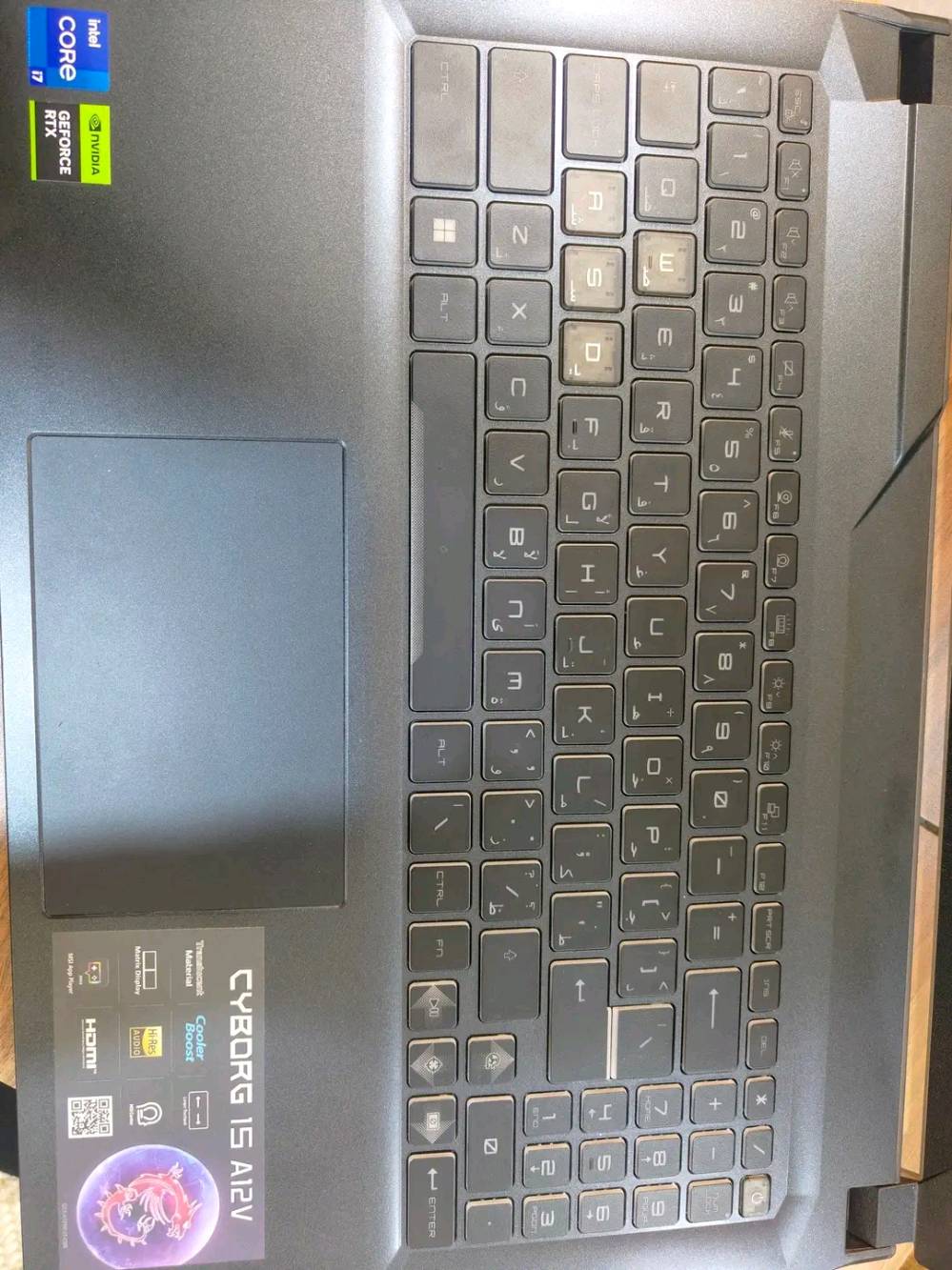 🔥 للبيع لابتوب MSI Cyborg 15 بحالة ممتازة 🔥
💻 الموديل: MSI Cyborg 15 A13VF-1656XAE
⚡ المعالج: Intel Core i7-13620H
🎮 كرت الشاشة: NVIDIA RTX 4060 8GB
🧠 الرام: 16GB
💾 التخزين: SSD 1TB
🖥️ الشاشة: 15.6 إنج
🪟 Windows أصلي + مفتاح تفعيل أصلي
السعر 1300 وبي مجال بسيط الابتبوب ما مستخدم مجرد مفتوح من الكارتون ومخزن نظافة 100٪