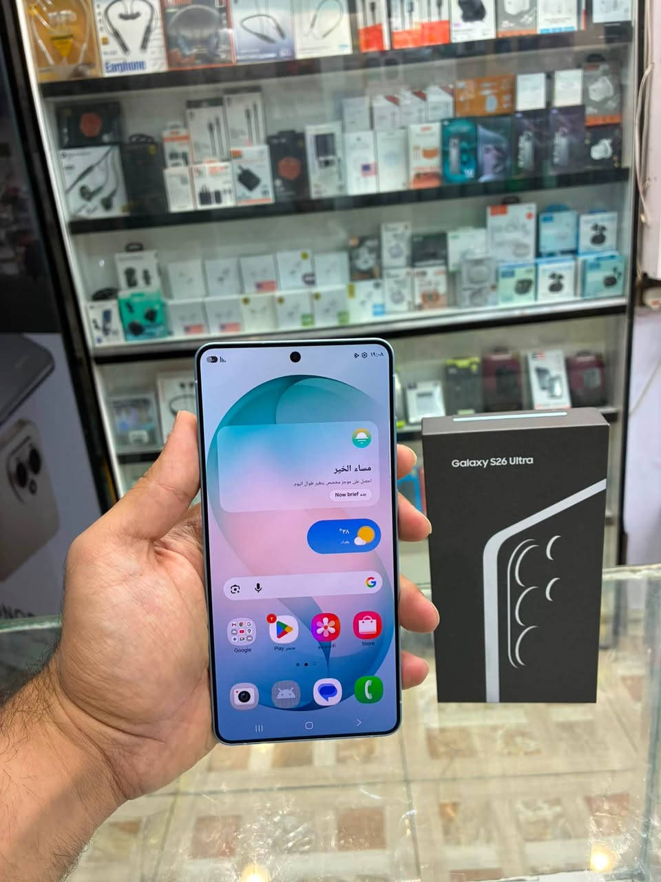 🔺مرحبا شباب كلكسي S26 ultra256G
➖ملحقاتة كاملة
➖بيع او مراوس
➖رايدة مليون و250
➖للاستفسار متواجد واتساب فقط ☎️
***********
