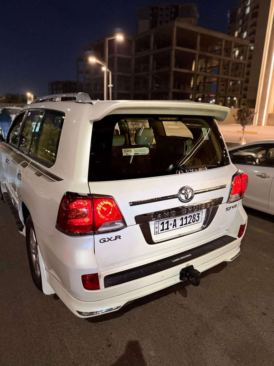 للبيع
لاندكروز 2014,,, GX.R ,,,V8,4600
السياره كفاله عامه من الصبغ سياره كلش نضيفه رقم بغداد بأسمي 
سعرها مناسب 
مكان السياره بغداد الكرخ 
*********** حيدر الركابي
