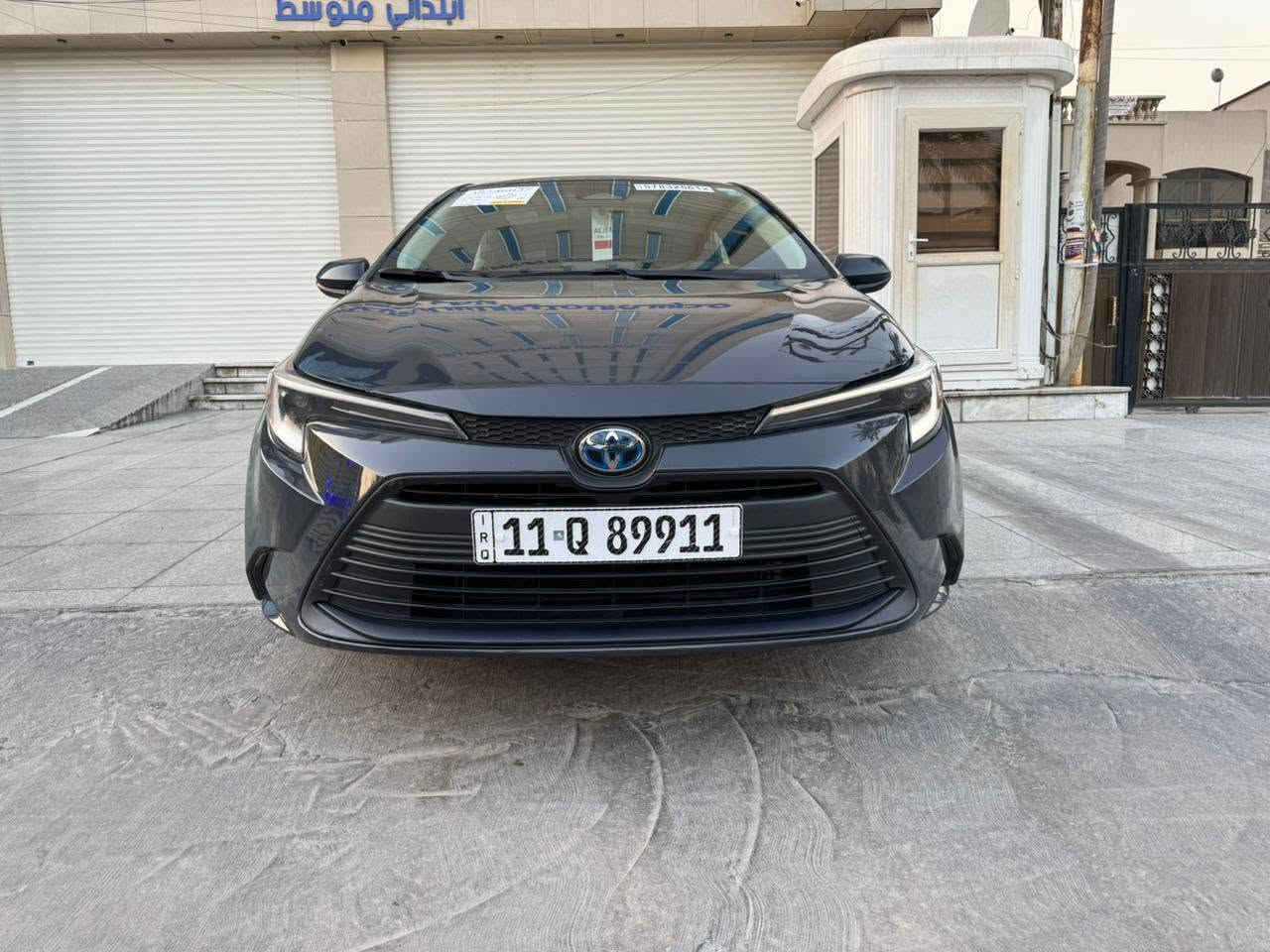 كورولا هايبرد • ٢٠٢٣ • حادث بالصندوق