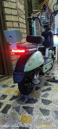 دراجة كهربائية ١٤ • بطاريات قوية • بريك خلفي مفقود