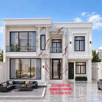 ١١م×١٧م • تصميم معماري • واجهة عصرية