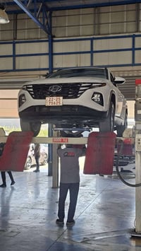 توسان امريكي موديل ٢٤ رقم اربيل بأسمي فقط البنيد مبدل جاملغ بارد سياره...