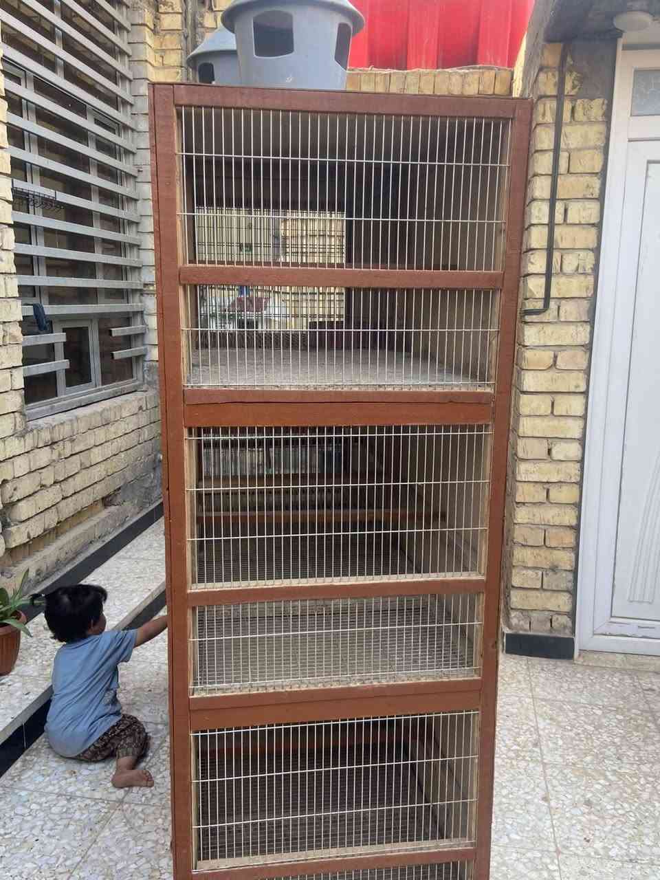 خانات طيور • ٨٠×٦٠×٦٠ • بغداد المعامل
