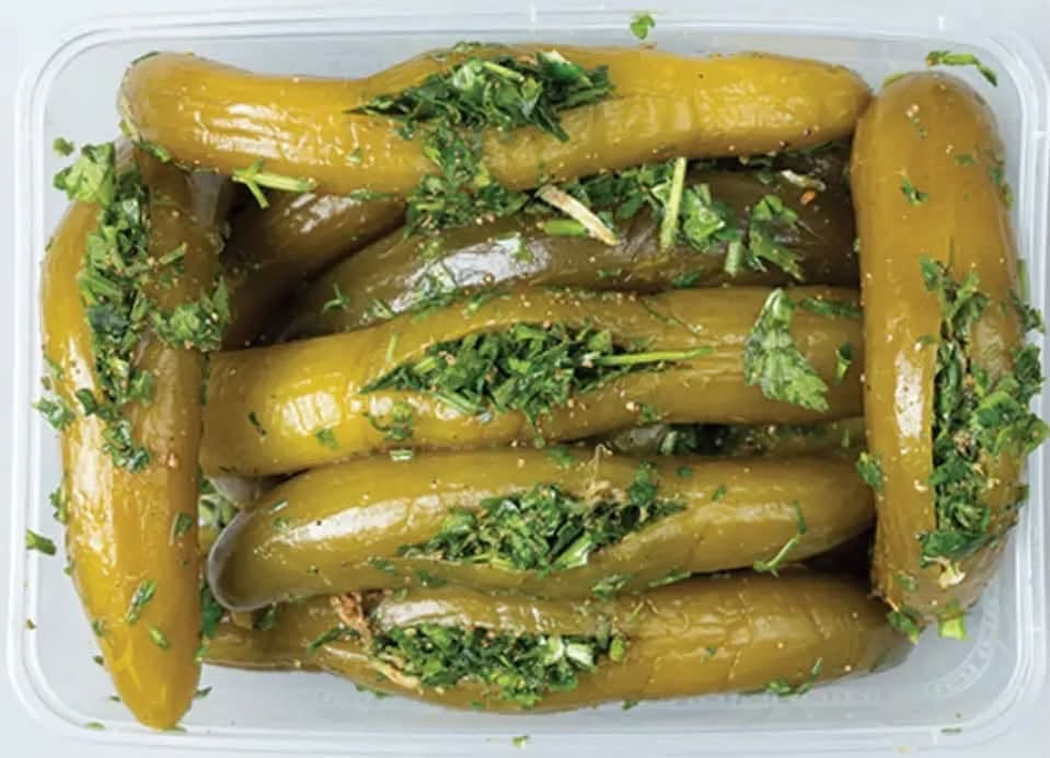 طرشي مشكل • خيار محشي • توصيل