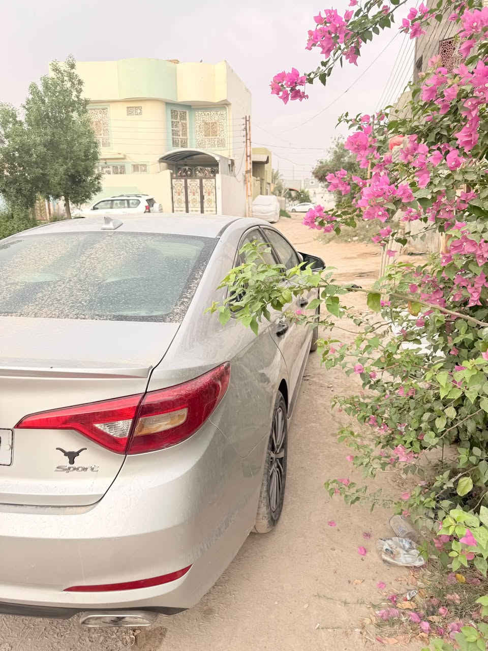 سوناتا سلفر سبورت • ٢٠١٥ • حادث يمين