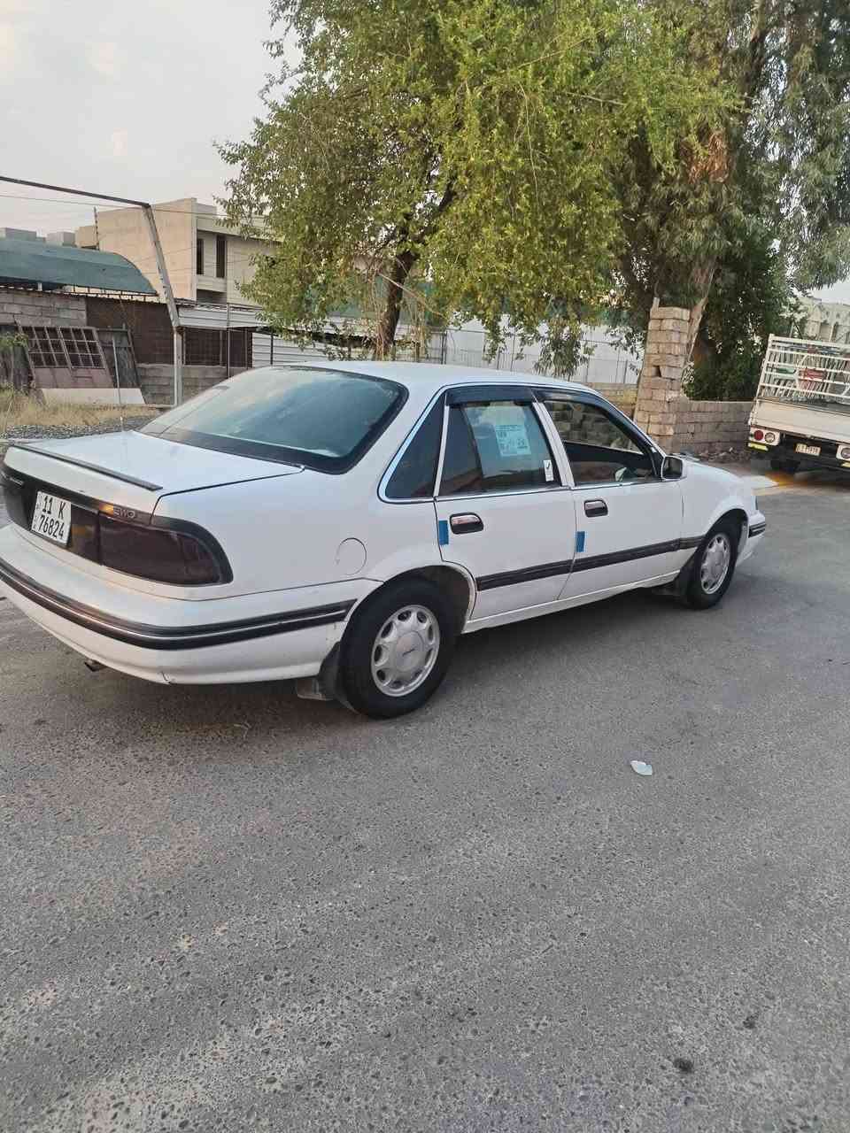 السلام عليكم دايو برنز للبيع موديل 95 رقم بغداد سنويه إلى 31 مشروع وطني السياره كير ومحرك شرط تخم تاير جديد صدر جديد كهربائيات كلها شغاله صبغ مابيها بس البنيد كير عادي السعر 30 وبيها مجال مكاني تكريت الشراي يتصل *********** ممتواجد عالفيس
