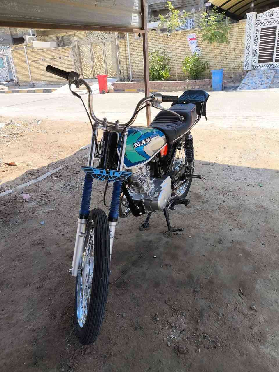 دراجة ايراني حربي سكنر للبيع 
الدراجه صارلها شهر ونص من معمره موديل 25 
السعر 700 الف وبيها مجال
***********
