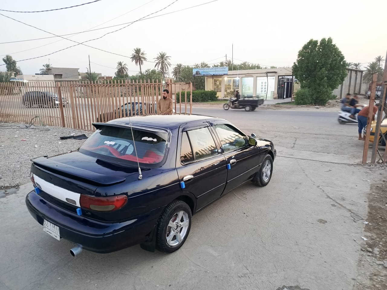 السلام عليكم كيا سيفه ٩٥نيلي رقم بغداد سنويه لل٢٨ محرك مفتوح كير عادي كير ومحرك مكفولات تخم تاير حداديه جديده السياره جاهزه السعر ٣٢ وبيه مجال مكاني بابل الشوملي ***********
