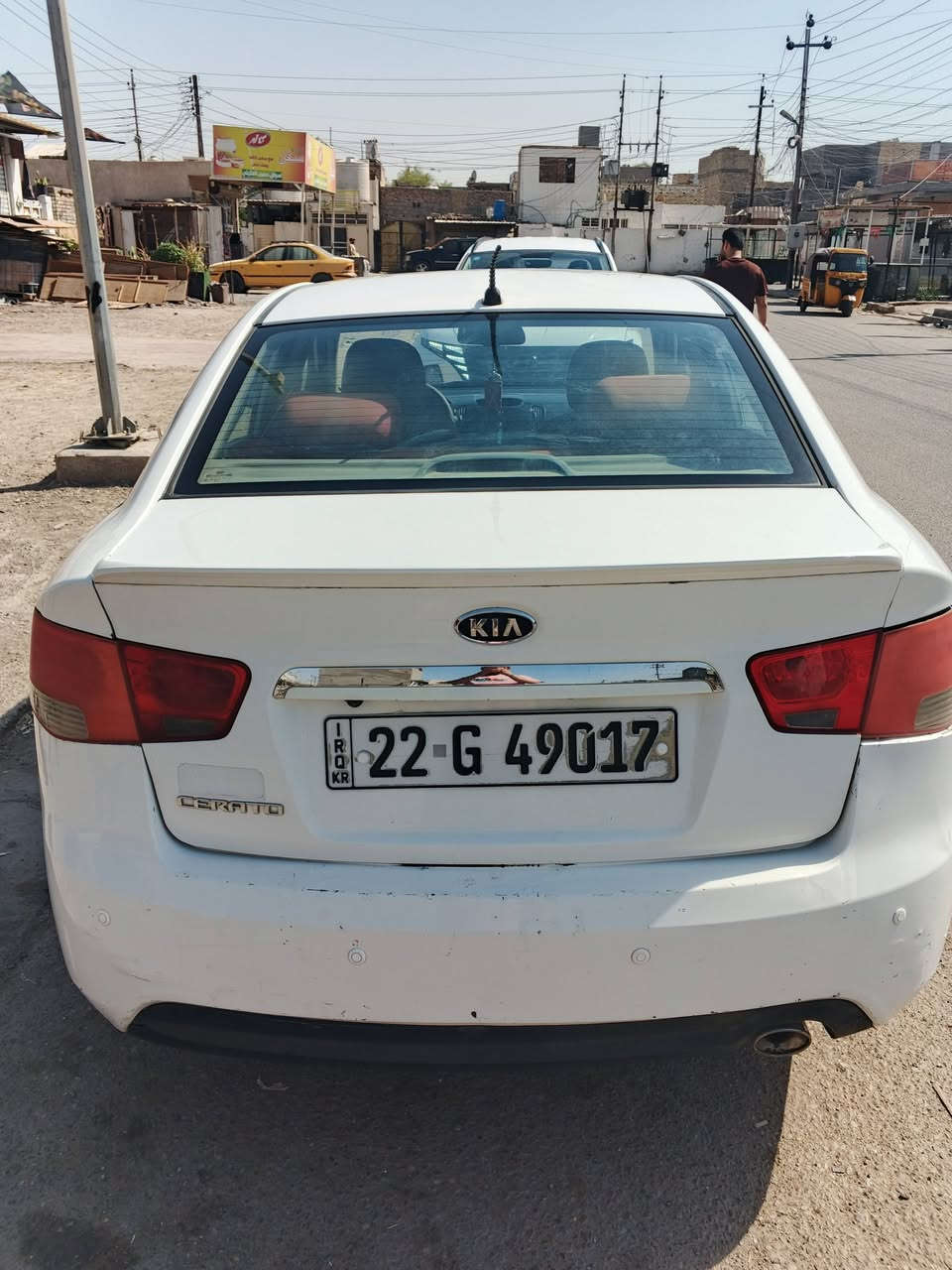 سلام عليكم
سيراتو 11 اربيل 
تحويل مباشر 
كير محرك صدر تبريد كفاله 
كلشي موضح بل تصوير 
سعر 75 بيه مجال 
مكان بغداد  الرشاد 
***********
