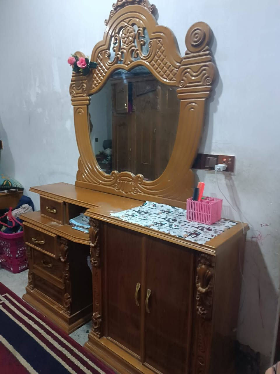 غرفة نوم صاج درجة اولى مستعملة نضيفة جدا 
الموقع الدوره- البوعيثه
تواصل اتصال واتس اب
***********
