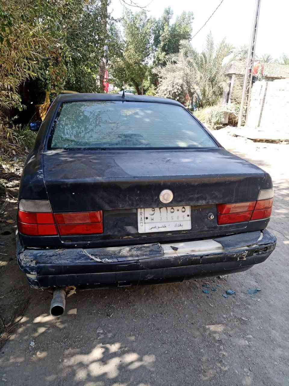 BMW رقم بغداد 525 سياره كير مكينه لاتنقيص ولا تبخير رقم بغداد بسمي مكاني حله  موديل 92. سعره 25 وبيه مجال اتصل ***********
