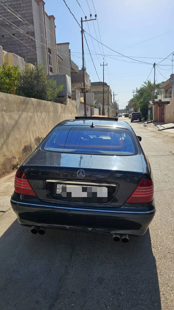 مرسيدس غواصة  S500  محرك 8 سلندر كت برابوس Brabus اصلي وارد اليابان من النوادر فول مواصفات
كشنات كهرباء ٣ وضعيات ذاكرة بالكشنات و تبريد و تدفئة  بالكشنات  
فتحة سقف و ستائر خلفية كهربائية  و بدون اي نقص
رقم كركوك و سنوية الى 2030 
بدون صبغ بإستثناء رشة بسيطة باب السائق و اللي خلفه و بعض التكحيلات.
مرسيدس غواصة  S500  محرك 8 سلندر كت برابوس Brabus اصلي وارد اليابان من النوادر فول مواصفات

ديالى بعقوبة  

📞***********📞 اتصال فقط هذا الرقم
