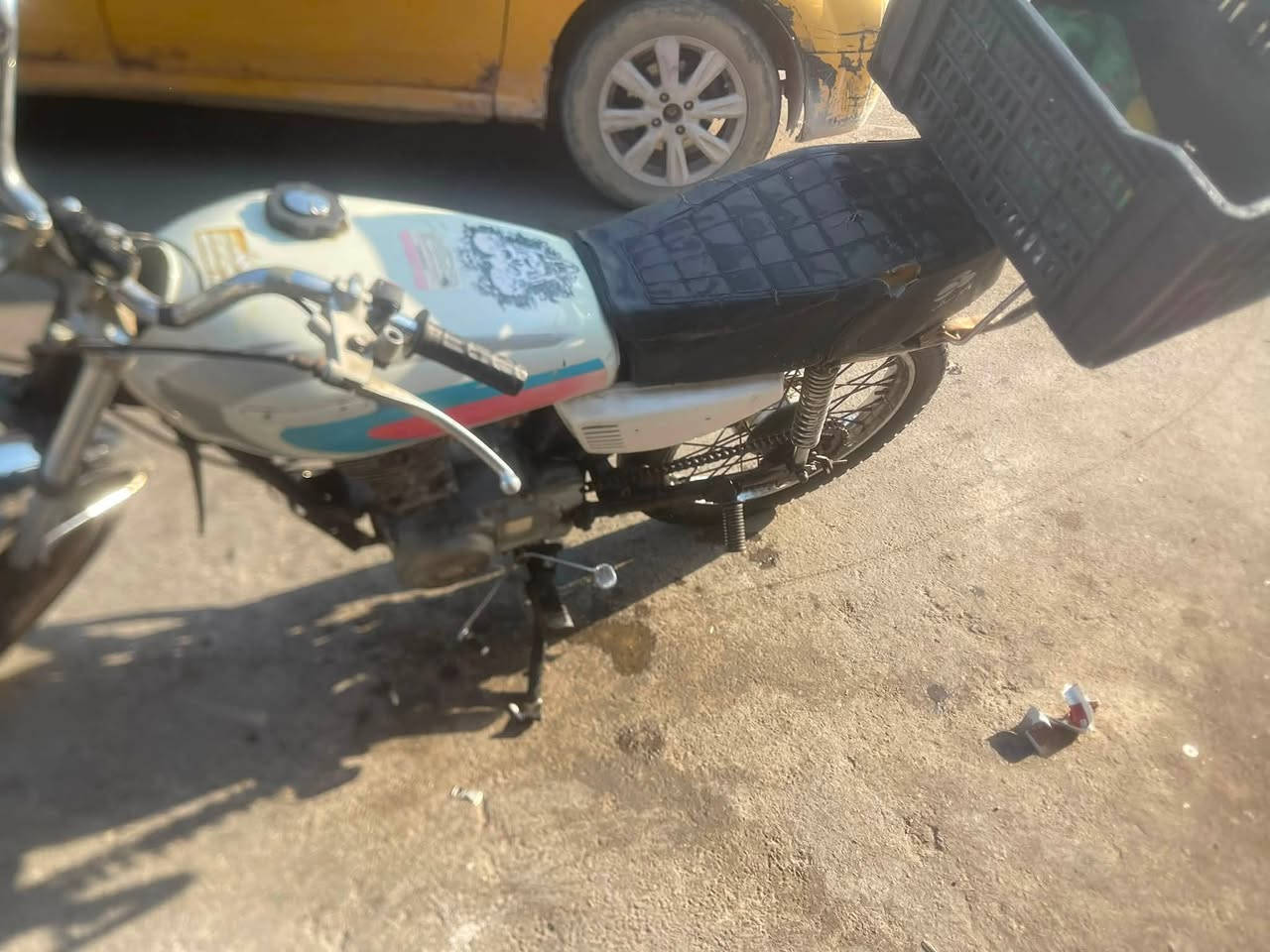 السلام عليكم نامه للبيع او مراوس موديل 19محرك نظيف كهرايات كامله ماعايزه ربع سعر275 اتصال ***********
