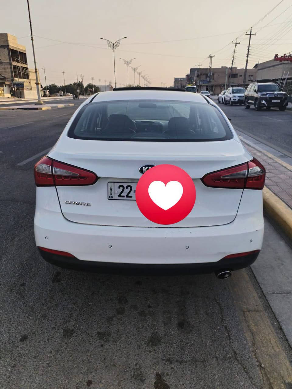 سيراتو مديل ٢٠١٤ خليجي مكفوله من كلشي بيه شبر بلجاملغ الامامي فقط السعر ١٠٨
مكان السياره كربلاء ***********
