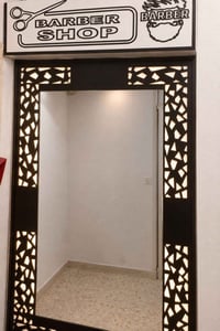مراية حلاقة • نظيفه • LED شغال