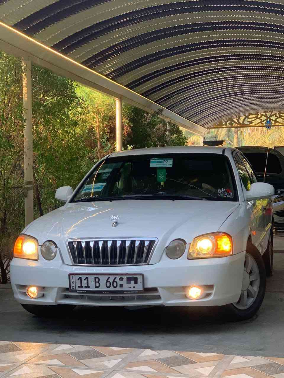 سلام عليكم
كيا أوبتيما 2006 .. وفود 
رقم بغداد الدولي 11 
سنويه 2031 جديده ...

مواصفات LX معروفه 
داخل بيجي عسلي و صاج 
تبريد بيانو شاشه ..
تحكم ستيرن..
شاشه كامره أمامي خلفي  ...
حساس خلفي 
منضومه لايت زينون شمسي شرط نهار 
ويل كب لمتدد البلادي 5 ....
كشنات مخمل بيجي 
تدفئه بل كشنات 
دوس ترحيب كياا ...
4 دسك جهاز موازنه 
أيرباك دركه أيرباك دشبول..

محرك و كير شرط كارتون 

تبريد ثلاجه 🥶 تدفئه فول..
صدر خلفي أمامي كله جديد..
سياره بدون ضرار بدون كص بدون خياس 
كيجات كلها شغاله..
دشبول زلغ ما بي 
ماشالله سياره ما بيه لا نقص ولا عيب 

(( كير اوتوماتك ))
(( محرك 6v أقلاع جوي طيران المرغوب ))

(( السعر 64  )))بيها مجال للشراي 

 للاتصال 
***********
***********
(( وحلالي عزيز مثل مانته عزيز 
ما عندك تأخذه من عيوني رجاء لا تكسر بحلال العالم *))
