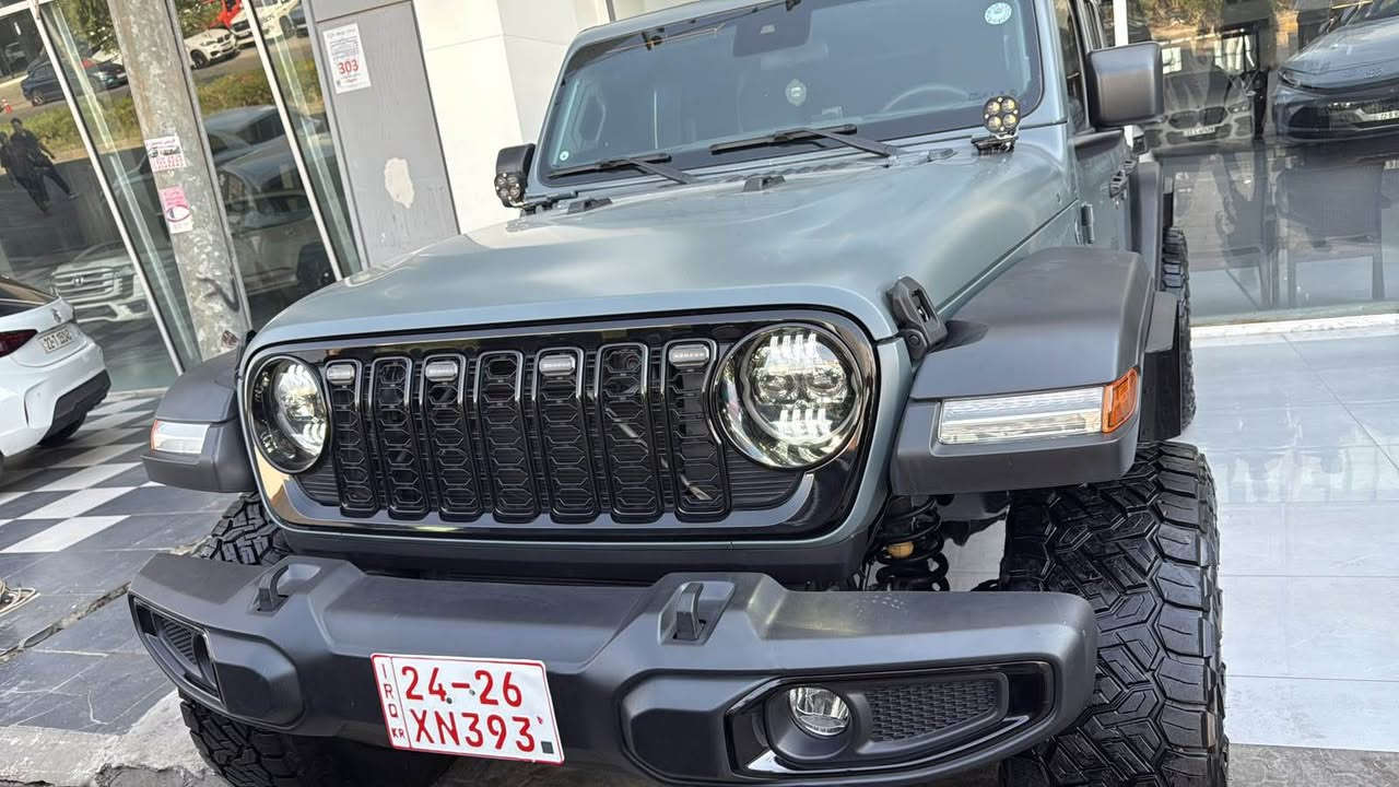 سعر:-٣٥٥$😱😱
جيب رانگلر فول كمليات
موديل:-٢٠٢٤
مواصفات ويلس و فول كمليات بس كمليات تقريبن ٢٥ ورقه ماشاءالله سياره كلش حلو
سياره بدون سبوخ 🔥🔥
١٦ الف مايل ماشيه جديد سياره 
وارد امريكي ضمان سياره
محدث PPF 😍
سعر كلش مناسب:-٣٥٥$ بي مجال 
📞*********** أربيل, العراق
