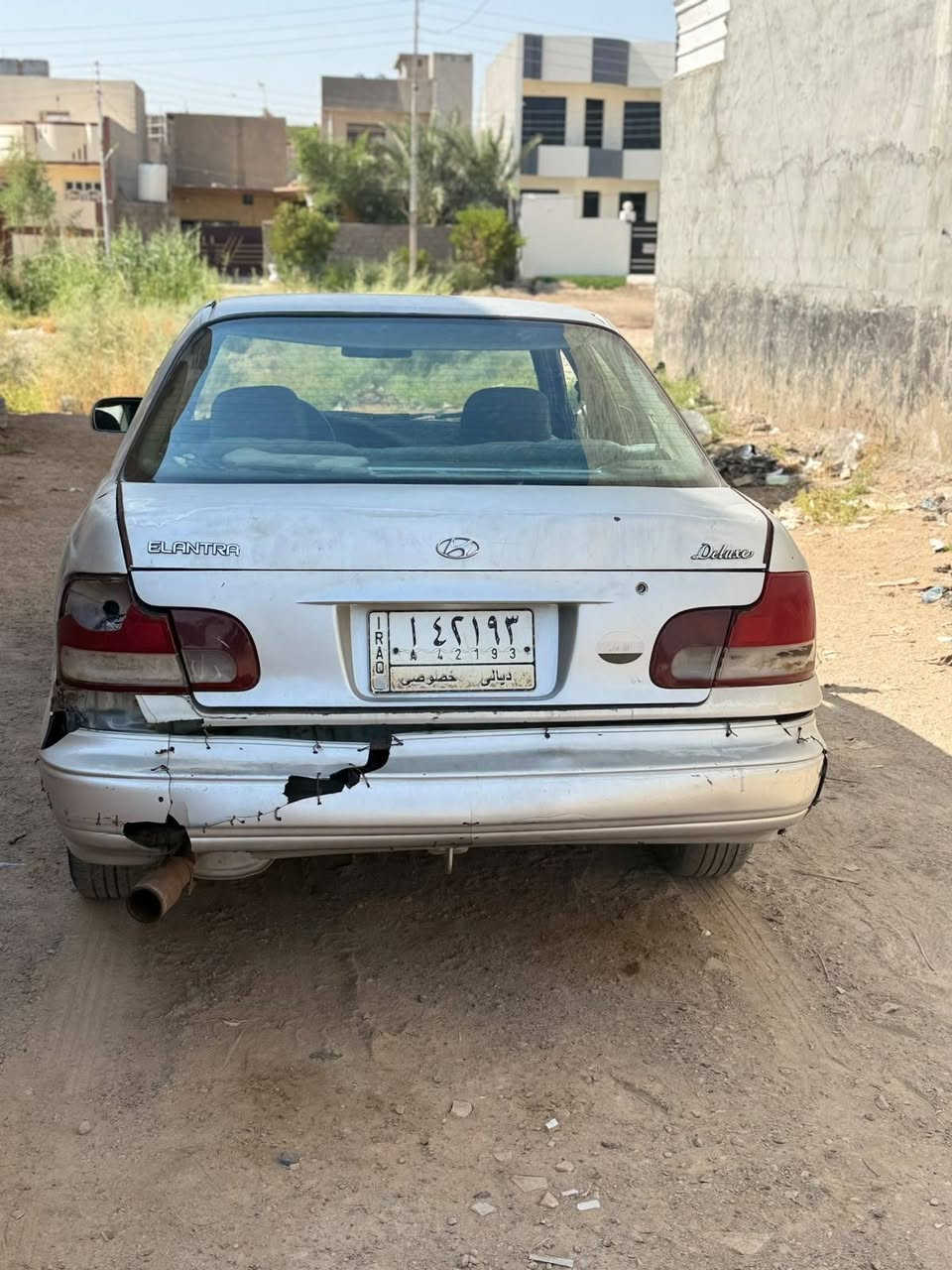 للبيع 
النترا دمعه 
موديل 94
سنويه نافذه صار سنه
رقم ديالى مشروع وطني بأسمي
محرك جديد
كير باتري سلف جديد
سيارة جاهزه مابيها اي نقص 
السعر (21) $ مجال بسيط
العنوان 
ديالى / كنعان
الاستفسار
☎️***********
☎️***********
وات ساب ☝️
