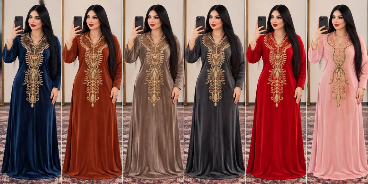 دشاديش نسائية • مخمل • جملة