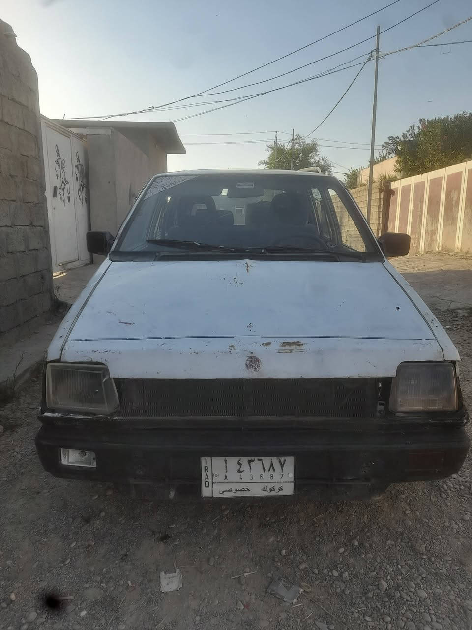 مستبوشي للبيع رقم كركوك تريد وكاله تريد تحويل محركه بدايت صرف   السعر 18 وبيه مجال ويرهم مراوس ***********
