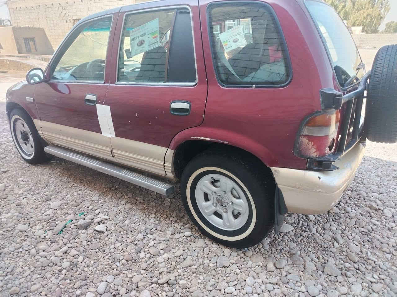 السلام عليكم سيارة سبورتج مديل ٩٥ رقم بغداد مشروع وطني سنويه٢٨ مكينه وكير مكفولات كير اتماتيك محرك 2000 فورويل  كهربائيات كله شغاله صدر جديد السعر ٣٥ بيه مجال بسيط للشراي بي خير ويدللً بدون تعليق المايشتري لا يعلق العنوان ديالئ كنعان الرقم ***********
