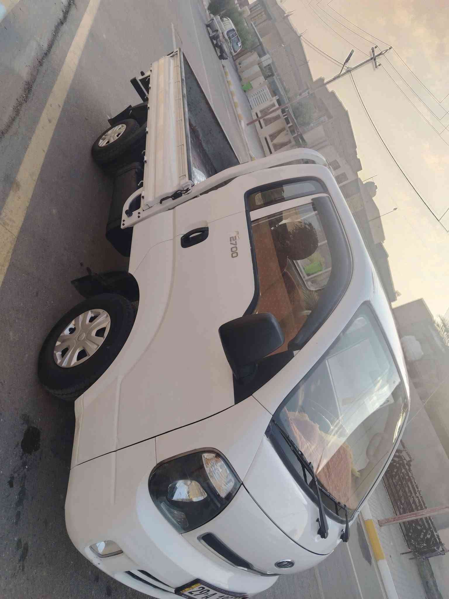 السلام عليكم كيا 2700موديل 14وقم واسط انكليزي سياره مكفوله من ضربه وحرك لاصرف والبخار وكير واكسل وشاصي ورقم شاصي وصدر تخم تايردوشمه كهربائيات جاهزه جديد تبريد ثلج  منضومه كامله مجدده لل 30 وين مايعجبك أحول معروضه 90 وبهئ مجال بسيط شراي يتصل ***********
