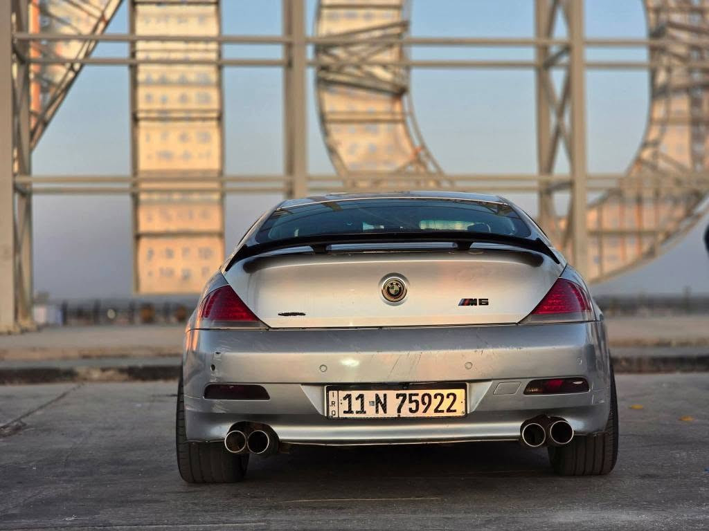 سلام عليكم 
اعادة النشر بسبب المواعيد الكاذبه 
BMW E63 BODY KIT M6 
2004
حجم السياره 645 الفئه السادسه من الفئات المميزه ونادره بالعراق
رقم.بغداد انكليزي باسمي
مواصفات كشنات جلد وتدفئه وستيرن هيتر
بانوراما فتحه وحده
شاشه اندرويد ذاكره ١٢٨
نضام صوتي دمامات جوه الكشن
حساس امامي خلفي كاميرا
سيدي جنجر ٨ اقراص
ويل ١٩ مميز هامان
محرك.كير تبريد اكسل بشرط
ماشيه ٢٣٠ 
سعرها 100 قفل ومتوازي ونزلت السعر 
*********** غير متواجد على النت النجف, العراق
