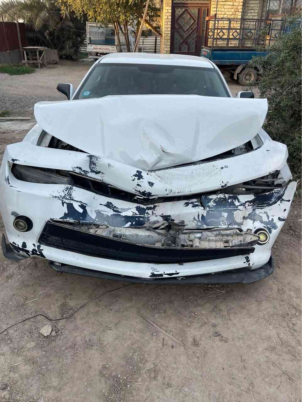 السلام عليكم للبيع فقط كمارو موديل ١٥ على وضعها السونار قبل الحادث موجود بالصور رقم بغداد بأسمي للاستفسار اكثر *********** بغداد, العراق
