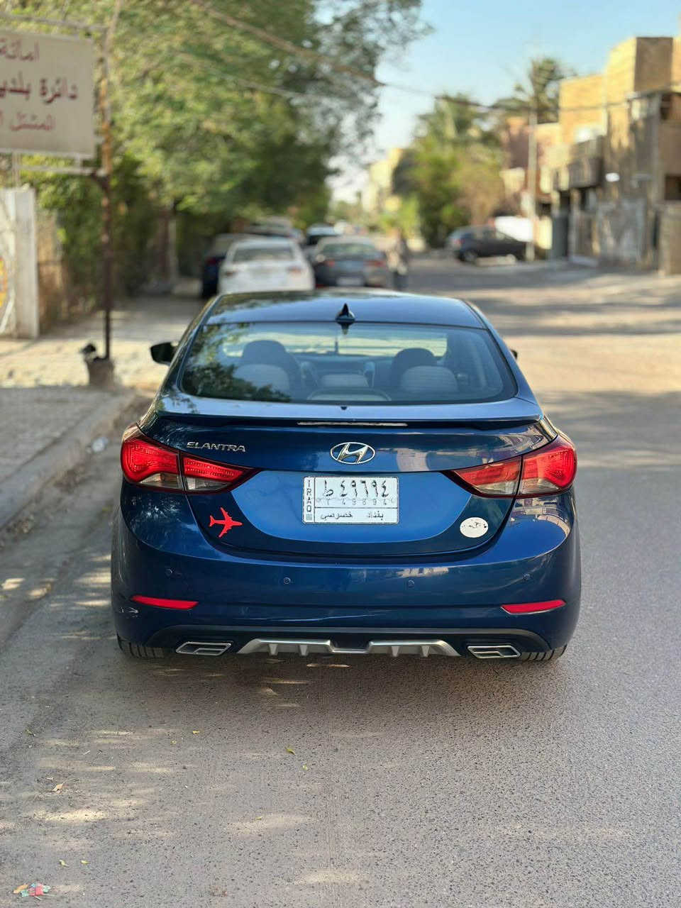 السلام عليكم 
سيارة للبيع النترا ٢٠١٦ وارد امريكي حادثه باب الصدر وباب الخلفي مبدل نفس اللون 
صبغ فقط دوسه وداير الجاملغ الخلفي شبر اللون نيلي سيارة نظيفة احلى من الصور كير ومكينه وصدر وتبريد خير من الله السيارة جيد جدا ماشية ٩٦ سعرها 110 ورقه وبيها مجال
السيارة بغداد الحرية الدولعي 
تواصل مع الرقم *********** او *********** بغداد, العراق

