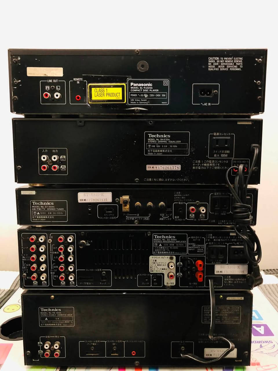 السلام عليكم
سيستم نوع. Technics. SU. X845
جهاز جداً نظيف نسبة النظافة اكثر من 95%
الجهاز من دون سبيكرات  ومحولة فقط جهاز 
سعر الجهاز ١٧٥. الف. وبي مجال قليل جداً 
***********
بغداد
