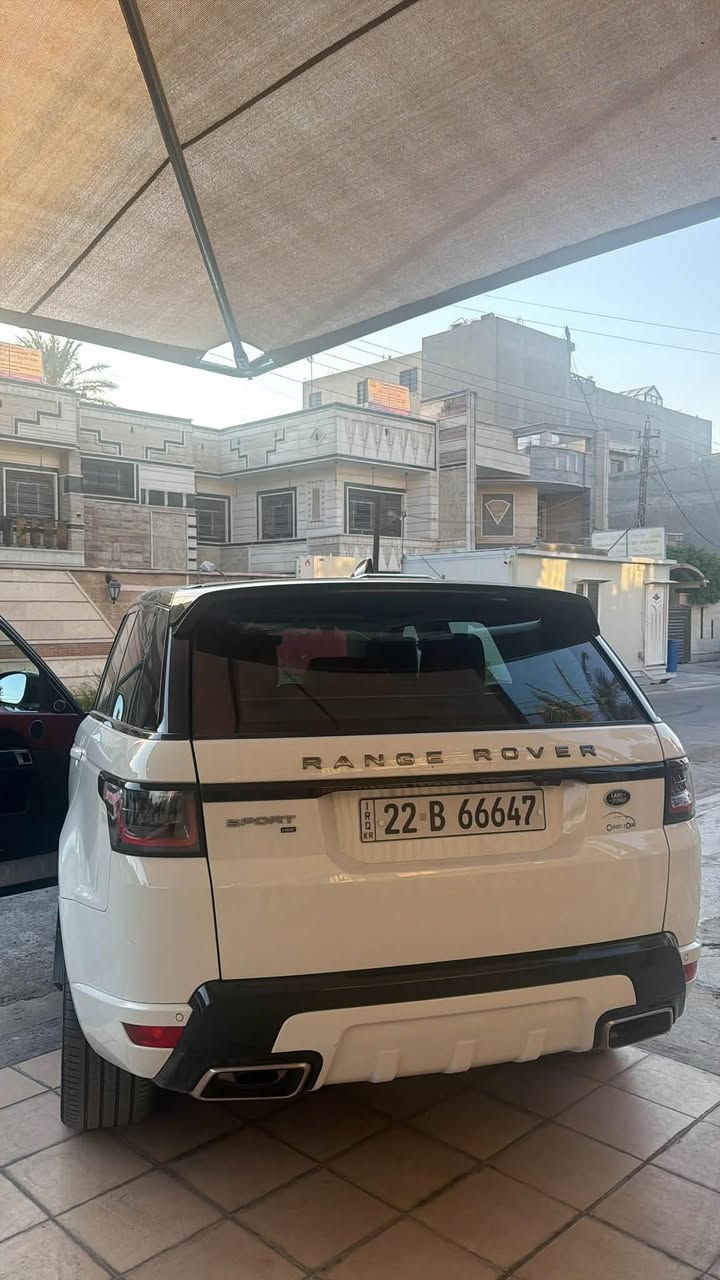 رانج روفر سبورت 2020 وكالة سردار 
HSE
ويل 22
داخل احمر 
ممشى 84 الف قابل للزياده
مغلفه ب افلام الحمايه ppf
كفاله عامه من عاميه لدعاميه
كير ومكينه كفاله عامه
موقع بغداد 
رقم ***********
