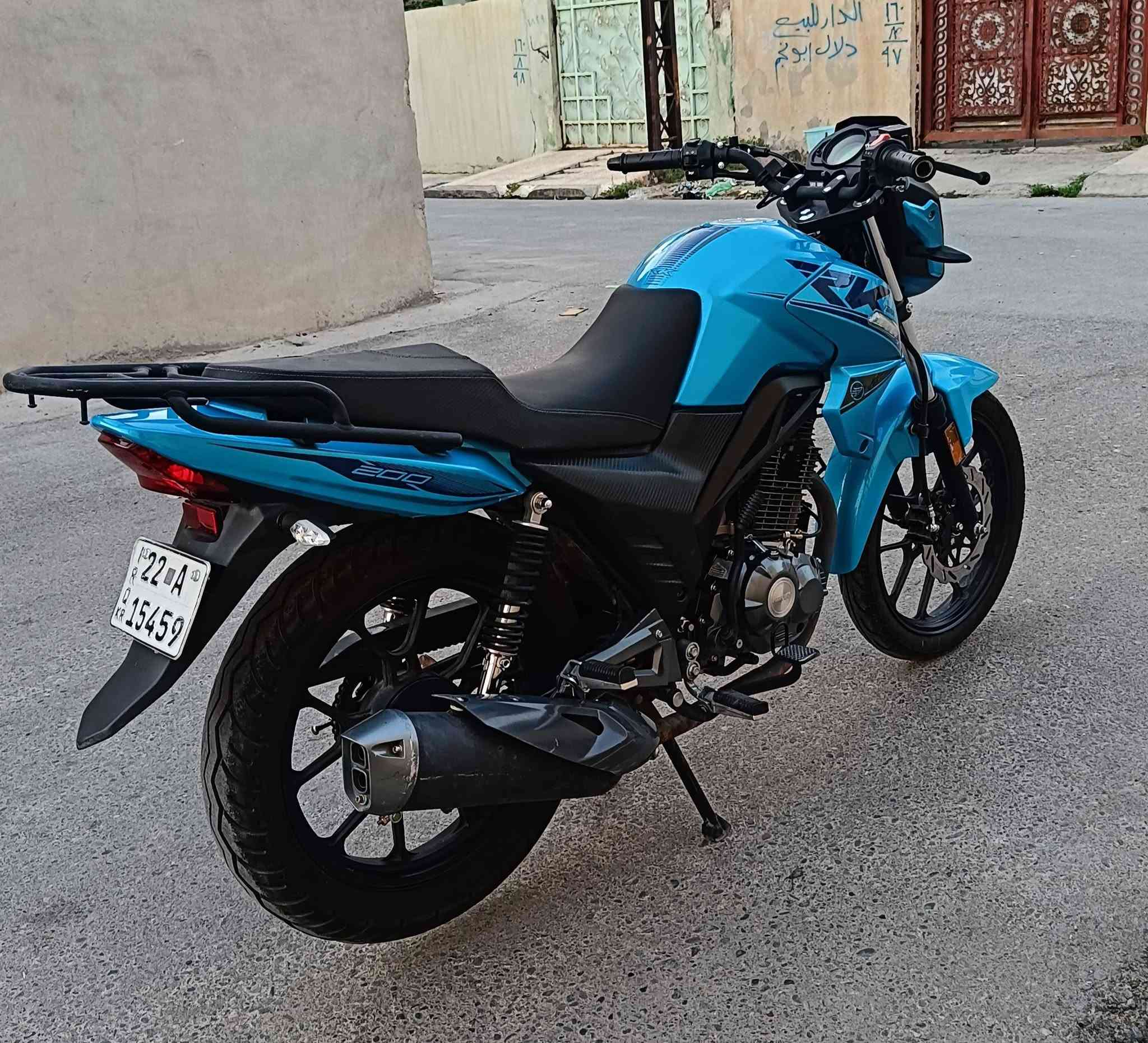 سلام عليكم دراجه Rk ماشيه 6000  الدراجه نضيفه موديل 2025 رقم اربيل نكليزي بعدها بسم الشركه شرط التحويل السعر مليونين 500 مكاني ايسر حي صدام متواجد وتساب ***********
