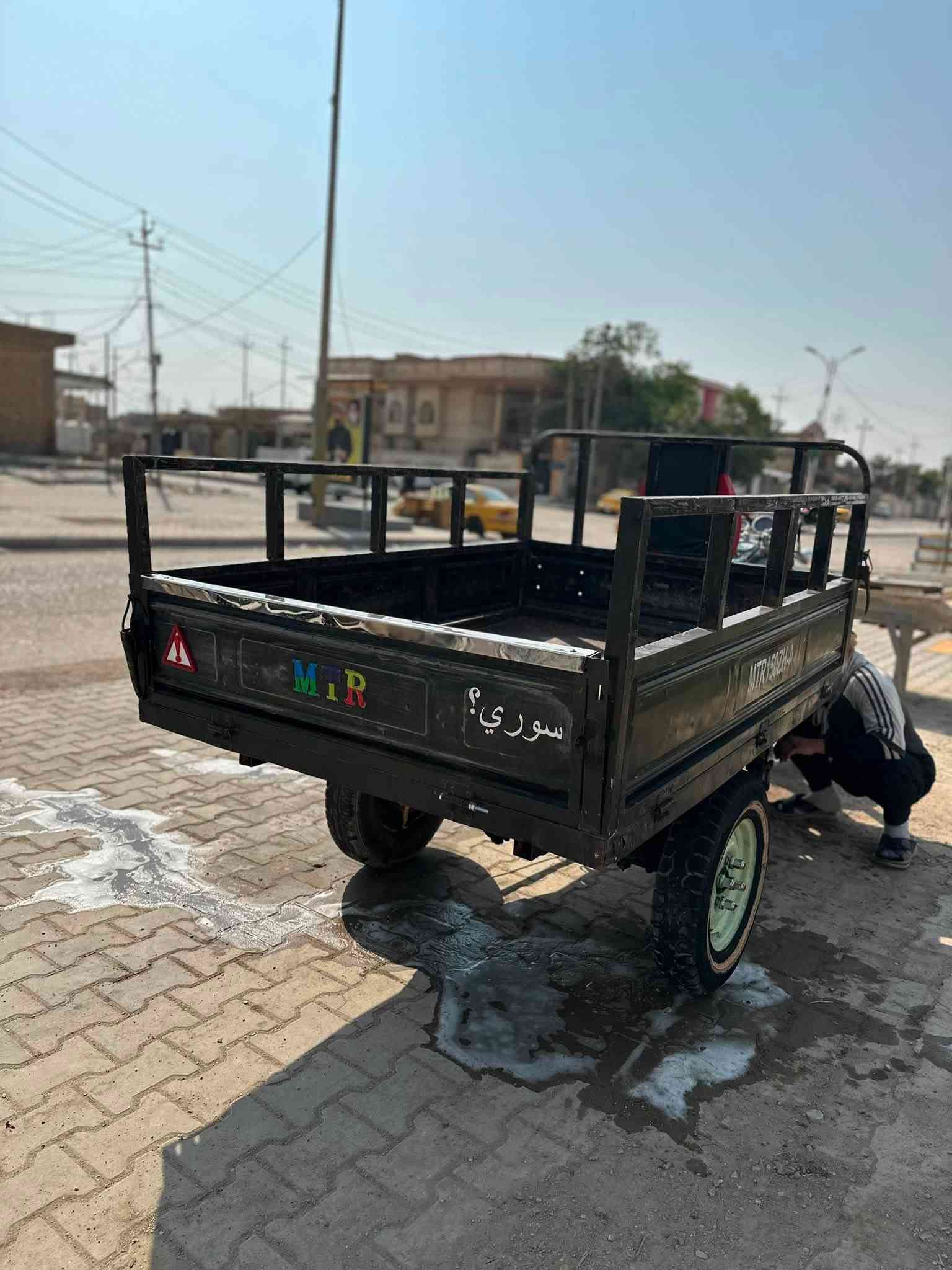 سلام عليكم شباب ستوته جاهزه من كلشي مكينه كير اكسن تاير معمره اوراق نضاف موديل ١٥ شراي بي خير ويدلل جاهزه دراجة معمره توه
