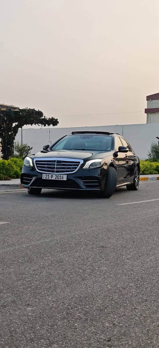 ‎اس كلاس موديل2016 
‎فول فول مواصفات S400d
محدث كت كامل 2020 امامي فقط
Mercedes Benz  S400d 
‎محرك 6 سلندر كاز موديل 2016 فول فول مواصفات 5 دكم 
‎بدون صبوغ بدون شخوط مكفول  
‎:مواصفات 
‎بانوراما  .  رادار وكاميرات  . خمس بردات  . مرايات رادار   رادار امامي والخلفي  . اوتو استوب  . مخدات ديفيدي   .  حساسات امامي والخلفي.   ليد داخلي سبع كلوبات  . شاشه الكترونيه . كشنات امامي والخلفي مساج . كشنات امامي والخلفي تدفئه وتبريد كشنات كهربائي وخزن .  استيرن هيتر  .صندوق شفت    ابواب اربعتهن سحب وشفت ….  مع كثير من مواصفات اخرى   
‎كير ومحرك بل شرط 
‎دبلات وجوب وكهربائيات وكير ومحرك كله بشرط مابيها دينار مصرف سياره من دعاميه للدعاميه كله بشرط    سنويه ورقم وبيئه 
جديده لغاية 2028 سياره بسمي شرط تحويل 
مكان السيارة اربيل بيع او مراوس 
***********
