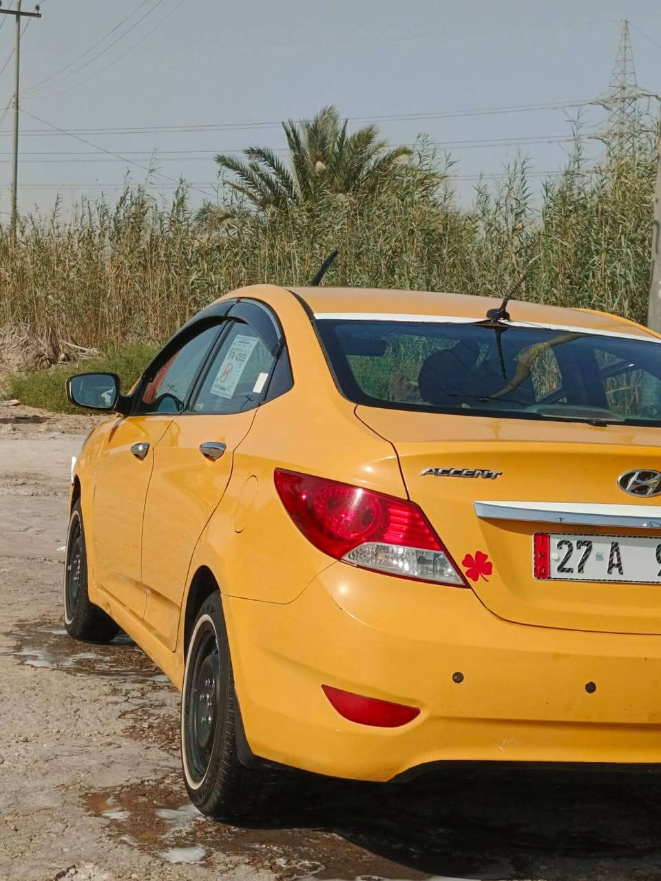 السلام عليكم
اكسنت 2012 امريكي مكينه 1600 جي دي اي سيارة جاهزة محرك وكير وتبريد حدادة

 و تخم تاير سياره جاهزه
حادثة بنيد وجاملغ امامي وسنويه ال31 مداور ثانيي يوم 

مصفره هيه وغرامة . مكاني الديوانية . السعر 60وبيه مجال قليل للطيبين 
رقم الهاتف ***********

غير متواجد ع فيس مكلف ب نشر.

