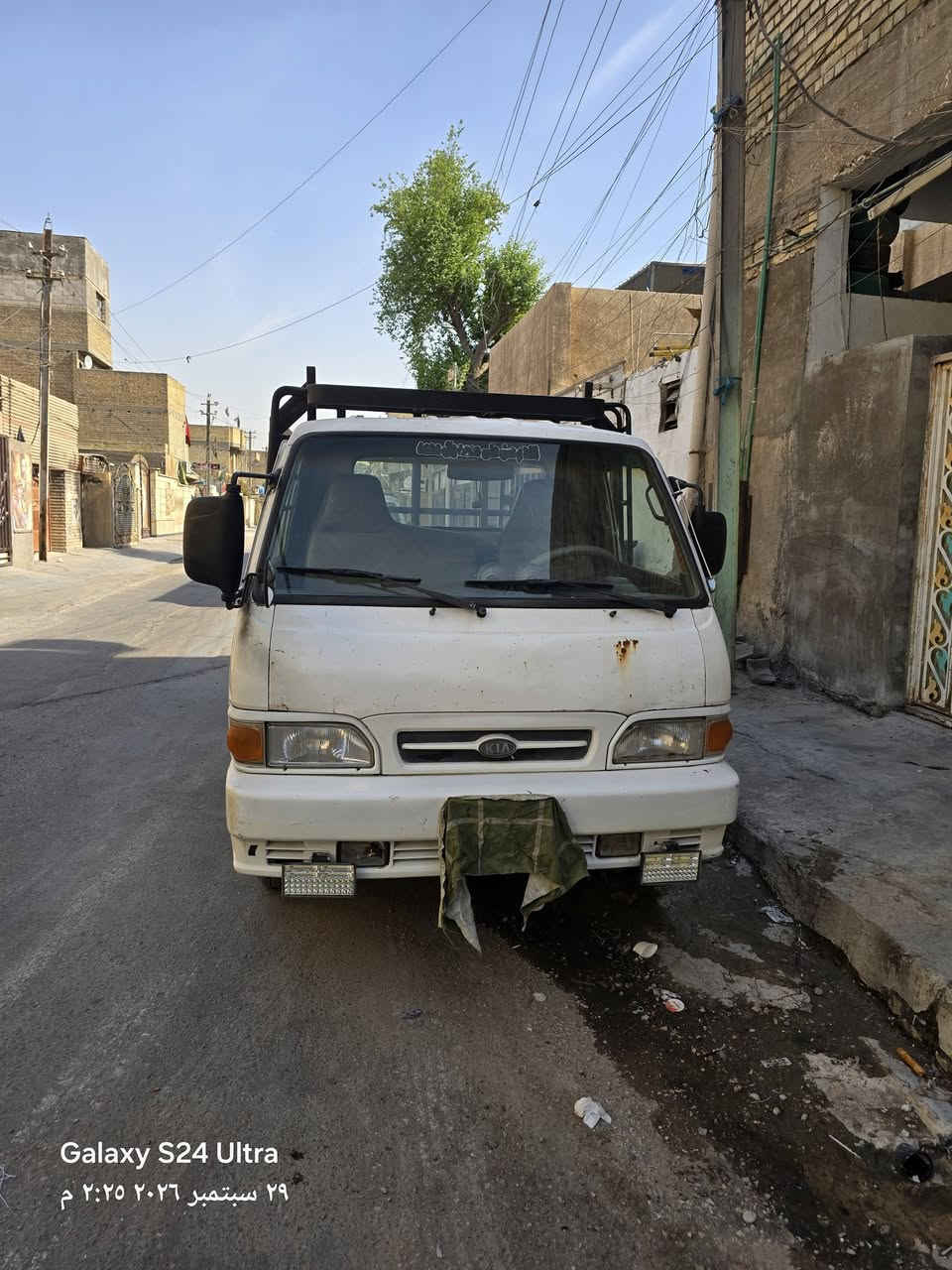 سلام عليكم
كيا بنكو 95 رقم ألماني بسمي سيارة خير من اللة حدادة جديدة تخم تاير مكينة لا تبخير ولا تنقيص ترايك وين متريد مكان سيارة مدينة صدر 
*********** سعر 55

